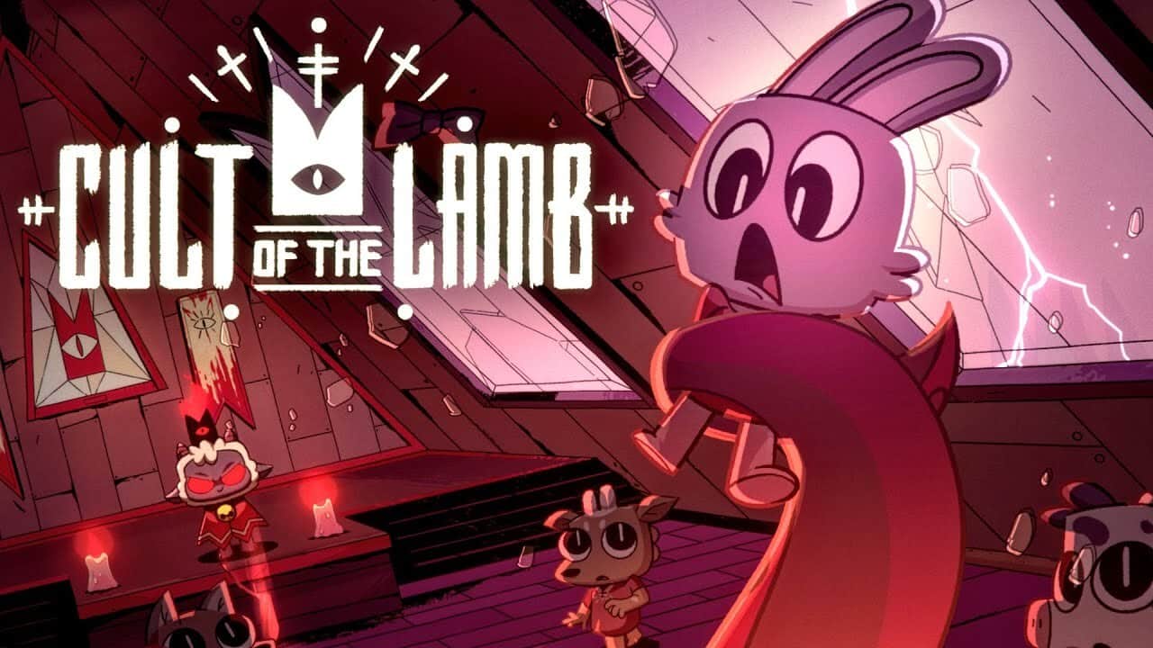 Cult of the Lamb Console Announcement, Bun bun being sacrificed