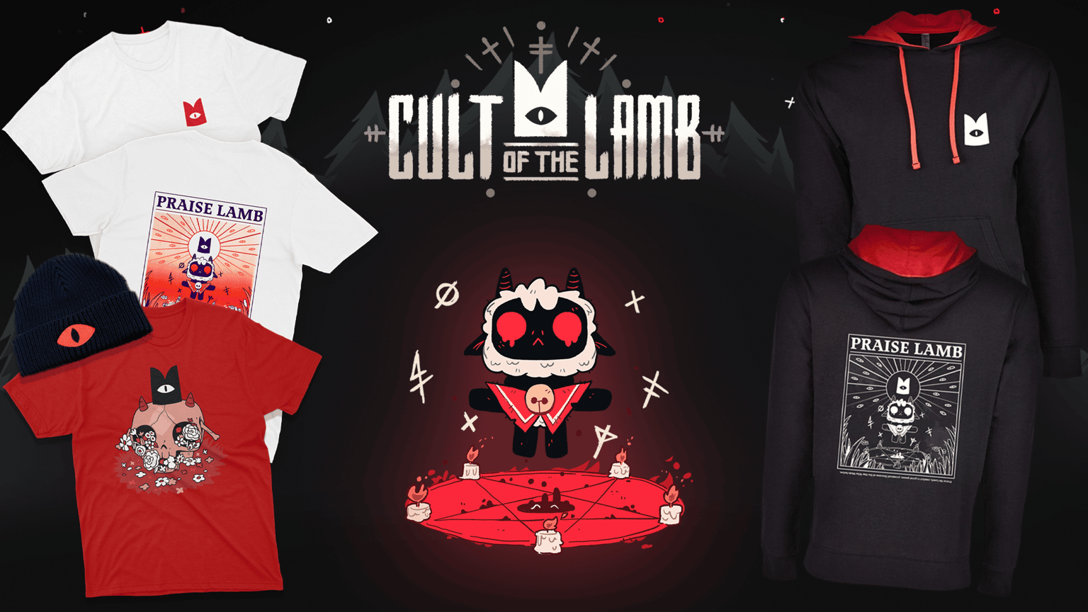 cult of the lamb merch