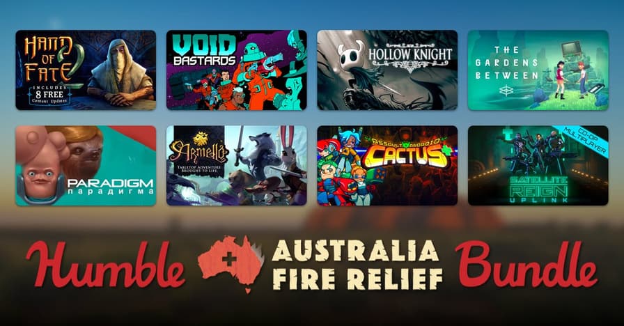 Humble Bundle Fire Relief 